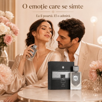 Parfum Arăbesc Lattafa Liam Grey 100 ml, Apă de Parfum Bărbat, Aromă Sofisticată cu Cardamom, Ceai Negru, Smochin, Vanilie și Santal - Img 5