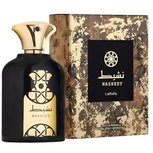 Parfum Arăbesc Lattafa Nasheet 100 ml, Apă de Parfum Unisex, Aromă Fresh Lemnoasă cu Tămâie, Nucșoară, Cașmeran și Santal - Img 11