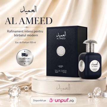 Parfum Arăbesc Lattafa Pride Al Ameed Silver EDP 100 ml Unisex, Inspirat 1872 For Men, Aromă Orientală cu Mandarină, Salvie, Ananas, Piper, Piele și Mosc - Img 3