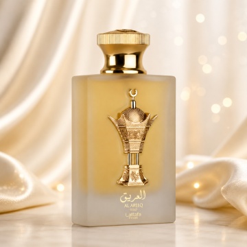 Parfum Arăbesc Lattafa Pride Al Areeq Gold 100 ml, Apă de Parfum Unisex, Aromă Orientală Ambrată cu Piele, Șofran, Vanilie, Tămâie și Lemn Ambrat - Img 2