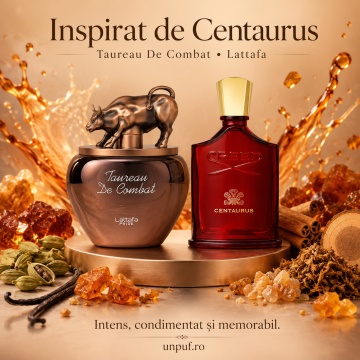 Parfum Arăbesc Lattafa Pride Taurean De Combat 100 ml, Apă de Parfum Unisex, Aromă Cald Condimentată cu Ambră, Cardamom, Tutun, Scorțișoară, Tonka și Vanilie - Img 8
