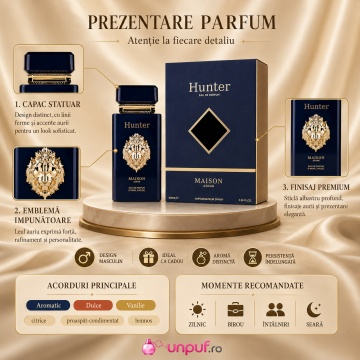Parfum Arăbesc Maison Asrar Hunter Eau De Parfum 100 Ml - Img 3