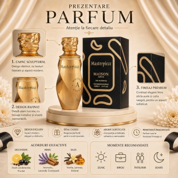 Parfum Arăbesc Maison Asrar Masterpiece Eau De Parfum 100 Ml - Img 3