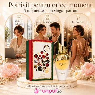 Parfum Arăbesc Milestone Exelof Nexon EDP 85 ml Unisex, Inspirat XJ 1861 Naxos, Aromă Aromatic Orientală cu Lavandă, Bergamotă, Lămâie, Miere, Scorțișoară, Iasomie Sambac, Tutun, Vanilie și Tonka - Img 6