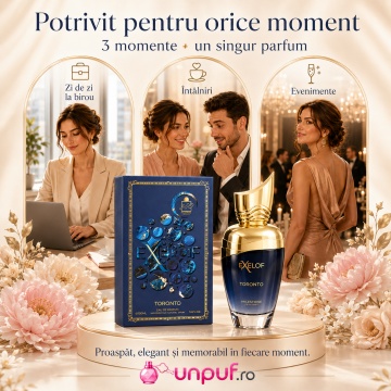 Parfum Arăbesc Milestone Exelof Toronto EDP 85 ml Unisex, Inspirat Torino21, Aromă Aromatic Orientală cu Bergamotă, Grapefruit, Trandafir, Piper Roz, Cedru, Lemn de Guaiac și Paciuli - Img 6