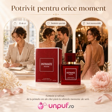 Parfum Arăbesc Milestone Intimate Rouge EDP 100 ml Unisex, Inspirat L’Interdit Rouge Ultime, Aromă Oriental Ambrată și Florală cu Citrice, Iasomie, Șofran, Flori Albe, Tuberoză, Cedru, Ambră, Mosc, Paciuli și Rășini - Img 6