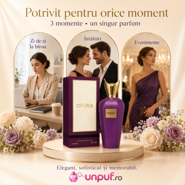 Parfum Arăbesc Milestone Opera EDP 100 ml Unisex, Inspirat Opera Xerjoff, Aromă Aromatic Orientală cu Citrice, Condimente, Note Proaspete, Flori Albe, Lavandă, Trandafir, Ambră, Piele, Mosc, Cedru și Tonuri Fumurii - Img 6