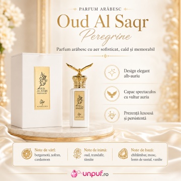Parfum Arăbesc My Perfumes Oud Al Saqr Peregrine 100 ml, Damă, edp - Img 3