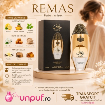 Parfum Arăbesc Niche Emarati Remas 100 ml, Unisex, Damă, Bărbat, edp - Img 9