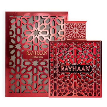 Parfum Arăbesc Rayhaan Crimson pentru Bărbați 100 ml, Cald Condimentat Vanilat Ambrat - Img 11