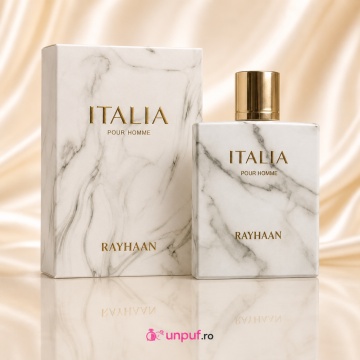 Parfum Arăbesc Rayhaan Italia Pour Homme pentru Bărbați, Aromă Dulce Aromatică Gourmand