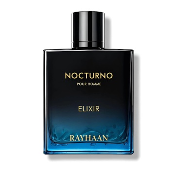 Parfum Arăbesc Rayhaan Nocturno Men EDP 100 ml Bărbat, Aromă Aromatic Lemnoasă cu Grapefruit, Bergamotă, Piper, Geranium, Lavandă, Salvie, Ambră, Cedru, Mosc și Vetiver - Img 12