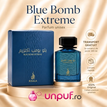 Parfum Arăbesc Risala Series Blue Bomb Extreme 100 ml, Unisex, Damă, Bărbat, edp - Img 4