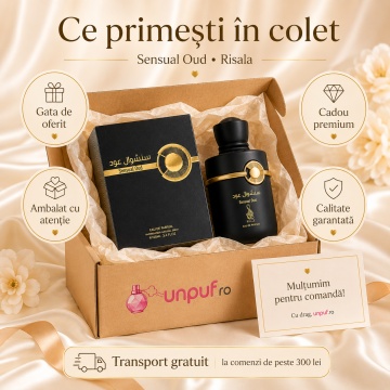 Parfum Arăbesc Risala Series Sensual Oud 100 ml, Unisex, Damă, Bărbat, edp - Img 4