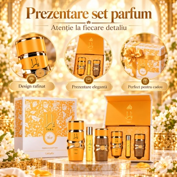 Parfum Arăbesc Set Cadou Yara Tous Lattafa 3Pcs - Img 8