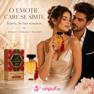 Parfum Arăbesc Shams Al Emarat Khususi Red Oud Ard Al Zaafaran 100 ml, Apă de Parfum Damă, Aromă Oriental Oud, Florală și Ambrată, Inspirat Intense Cafe - Img 6