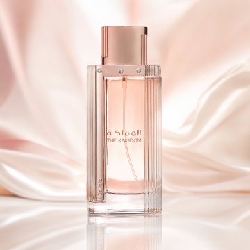 Parfum Arăbesc The Kingdom Women Lattafa 100 ml, Apă de Parfum Damă, Aromă Oriental Vanilată cu Bujor, Coacăză Neagră, Pară, Iasomie, Pralină, Tonka, Ambră, Santal, Mosc și Vanilie - Img 2