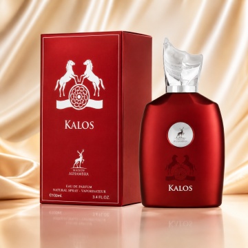 Parfum Arăbesc Unisex Kalos Maison Alhambra 100 ml, Apă de Parfum, Inspirat de Kalan Parfums de Marly, Aromă Oriental Condimentată cu Condimente, Piper Negru, Portocală Roșie, Floare de Portocal, Lavandă, Lemn de Santal, Ambră, Boabe de Tonka, Mușchi și N