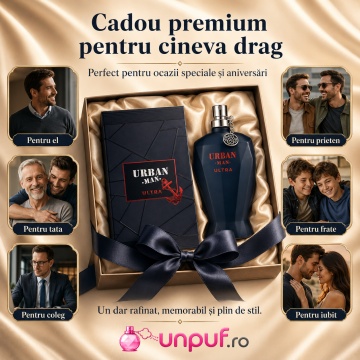 Parfum Arăbesc Urban Man Ultra Fragrance World 90 ml, Apă de Parfum Bărbat, Aromă Aromatic Citrică Modernă cu Grapefruit, Bergamotă, Piper Roz, Lemn de Cedru, Lavandă, Salvie, Ambroxan, Mosc și Vetiver - Img 7