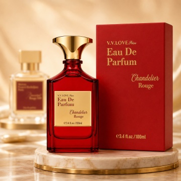 Parfum Arăbesc V.V. Love Chandelier Rouge Eau de Parfum 100 ml, Unisex, Inspirat din Baccarat Rouge 540