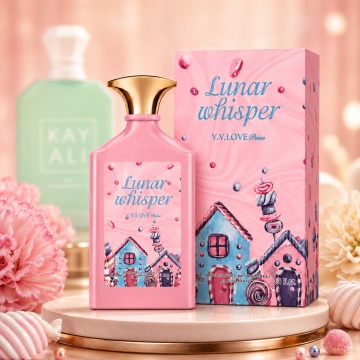 Parfum Arăbesc V.V. Love Lunar Whisper Eau de Parfum 100 ml, Damă, Inspirat din Yum Pistachio Gelato Kayali, Aromă Dulce și Gourmand