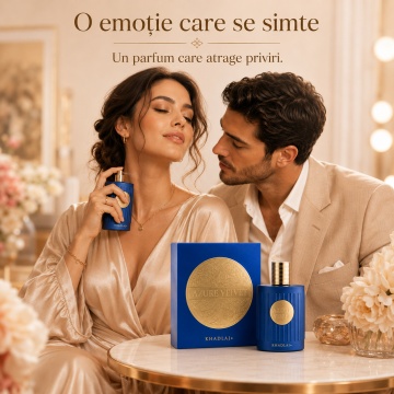 Parfum Azure Velvet Extrait de Parfum 100ml, tip arăbesc, Bărbat - Img 4