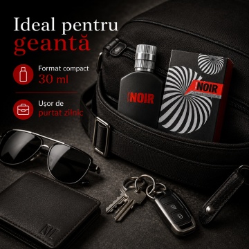 Parfum Bărbat V.V. Love Noir Eau de Parfum 30 ml, Inspirat din Drakkar Noir Guy Laroche, Aromă Aromatică Lemnoasă și Fresh Condimentată - Img 4