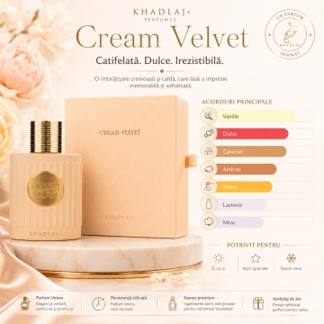 Parfum Cream Velvet Extrait de Parfum 100ml, tip arăbesc, Damă - Img 3