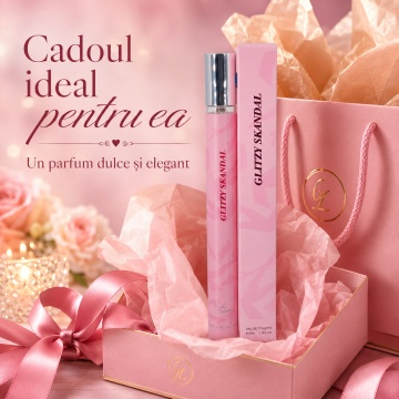 Parfum Damă Glitzy Skandal 35 ml V.V. Love, Apă de Parfum, Inspirat de Scandal Jean Paul Gaultier, Aromă Dulce Florală cu Miere, Portocală Sângerie, Mandarină, Gardenie, Iasomie, Caramel și Paciuli - Img 5