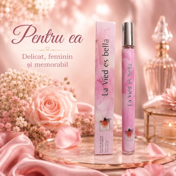 Parfum Damă La Vied Es Bella 35 ml V.V. Love, Apă de Parfum, Inspirat de La Vie Est Belle Intensément Lancôme, Aromă Dulce Florală cu Zmeură, Iris, Vanilie, Iasomie, Benzoin și Paciuli - Img 2
