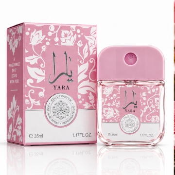 Parfum Dama V.V.Love Yara, Eau de Parfum EDP, 35 ml, Aroma Feminina, Dulce Flacon Roz, pentru Zi si Seara