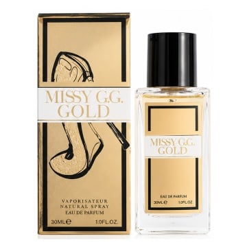Parfum Dama VV Love Missy G.G. Gold, Eau de Parfum EDP, 30 ml, Persistent, Floral-Oriental, Elegant, Spray, Format Compact, pentru Zi si Seara