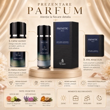 Parfum Emir Frenetic Men 80 ml - Img 3
