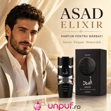 Parfum Lattafa Asad Elixir, Eau de Parfum Bărbați, 100 ml, parfum oriental intens - Img 3