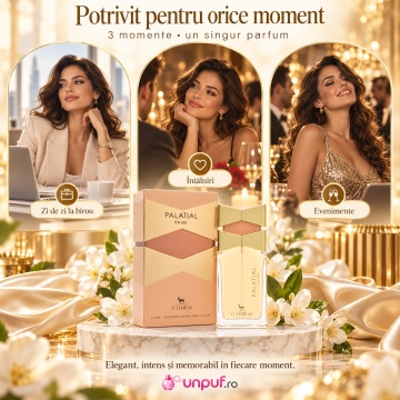 Parfum Le Gazelle Palatial For Her 100ml, Parfum Arabesc original Unisex - Img 5