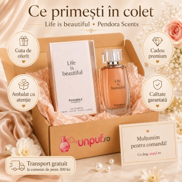 Parfum Life Is Beautiful Pendora Scents 100 ml, Apa De Parfum, Femei - Img 4