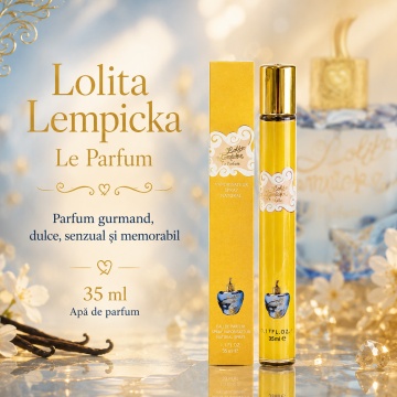 Parfum Lulita Lampicke 35 ml, Apă de Parfum Damă, Aromă Gourmand Dulce și Senzuală, Format Compact, Note de Cireșe, Violetă, Lemn Dulce, Vanilie și Praline - Img 3