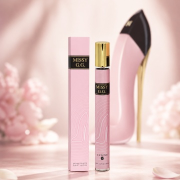 Parfum Missy G.G. 35 ml, Apă de Parfum Damă, Aromă Florală Dulce Vanilată și Delicată, Format Compact, Note de Bergamot, Migdale Amare, Bujor, Ylang Ylang, Vanilie și Cumarină