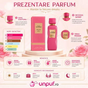 Parfum Nylaa Drunk On Roses Extrait de Parfum by Rasasi 100 ml - Img 3