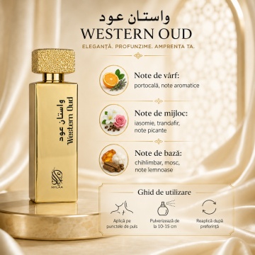 Parfum Nylaa Western Oud 75 ml, parfum arăbesc, edp, Unisex, Damă, Bărbat - Img 8