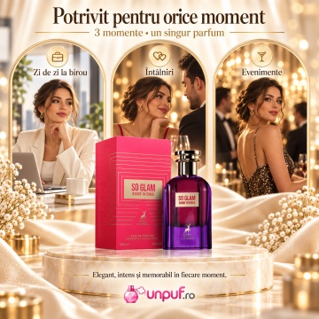 Parfum Oem So Glam Rouge Intense 100ml, Parfum Arabesc original Damă - Img 5