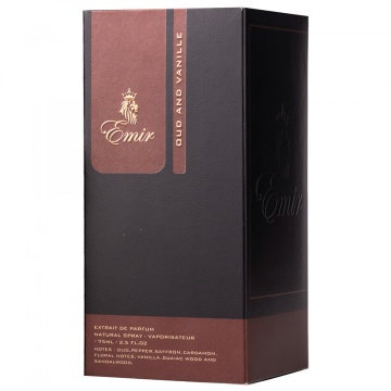 Parfum Oud And Vanille Emir 75 ml, Apa De Parfum, Unisex - Img 4