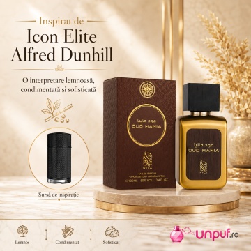 Parfum Oud Mania Nylaa 100 ml, Apa De Parfum, Unisex - Img 8