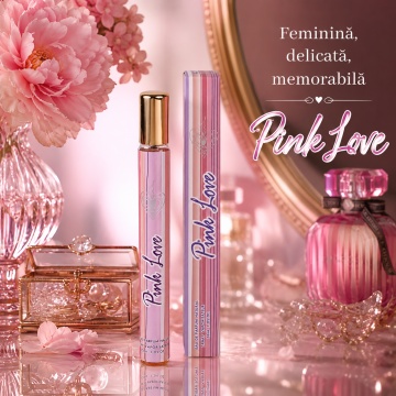 Parfum Pink Love 35 ml, Apă de Parfum Damă, Aromă Fructat Florală Proaspătă și Dulce, Format Compact, Note de Maracuia, Grapefruit, Ananas, Mandarină, Căpșuni, Bujor, Orhidee Vanilată, Iasomie, Mosc și Note Lemnoase - Img 7