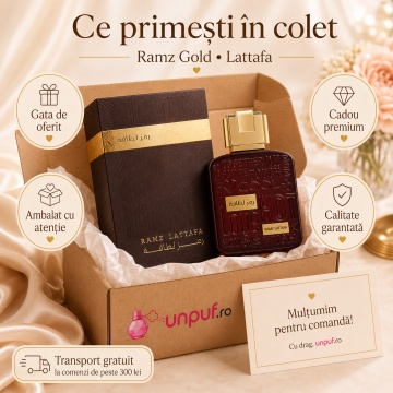 Parfum Ramz Gold Lattafa 100 ml, Apă De Parfum, Unisex - Img 4