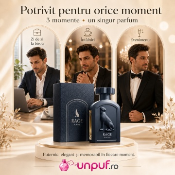 Parfum Rave Rage by Lattafa 100 ml ,arăbesc , Bărbat - Img 6