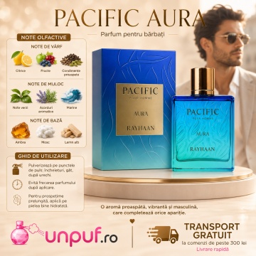 Parfum Rayhaan Pacific Aura 100 ml ,arăbesc , Bărbat - Img 9