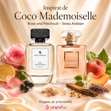 Parfum Rose and Patchouli Eau de Parfum 100ml, tip arăbesc, Damă - Img 8