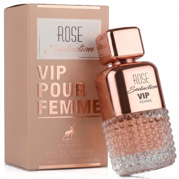 Parfum Rose Seduction Vip Maison Alhambra 100 ml, Apa De Parfum, Femei