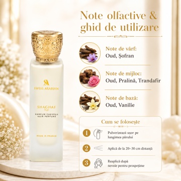 Parfum Shaghaf Oud 50ml, tip arăbesc, Unisex, Damă, Bărbat - Img 8